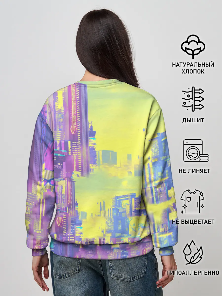 Женский свитшот / Cyberpunk 2077