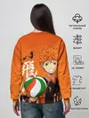 Женский свитшот / Волебольная команда из аниме HAIKYUU!!