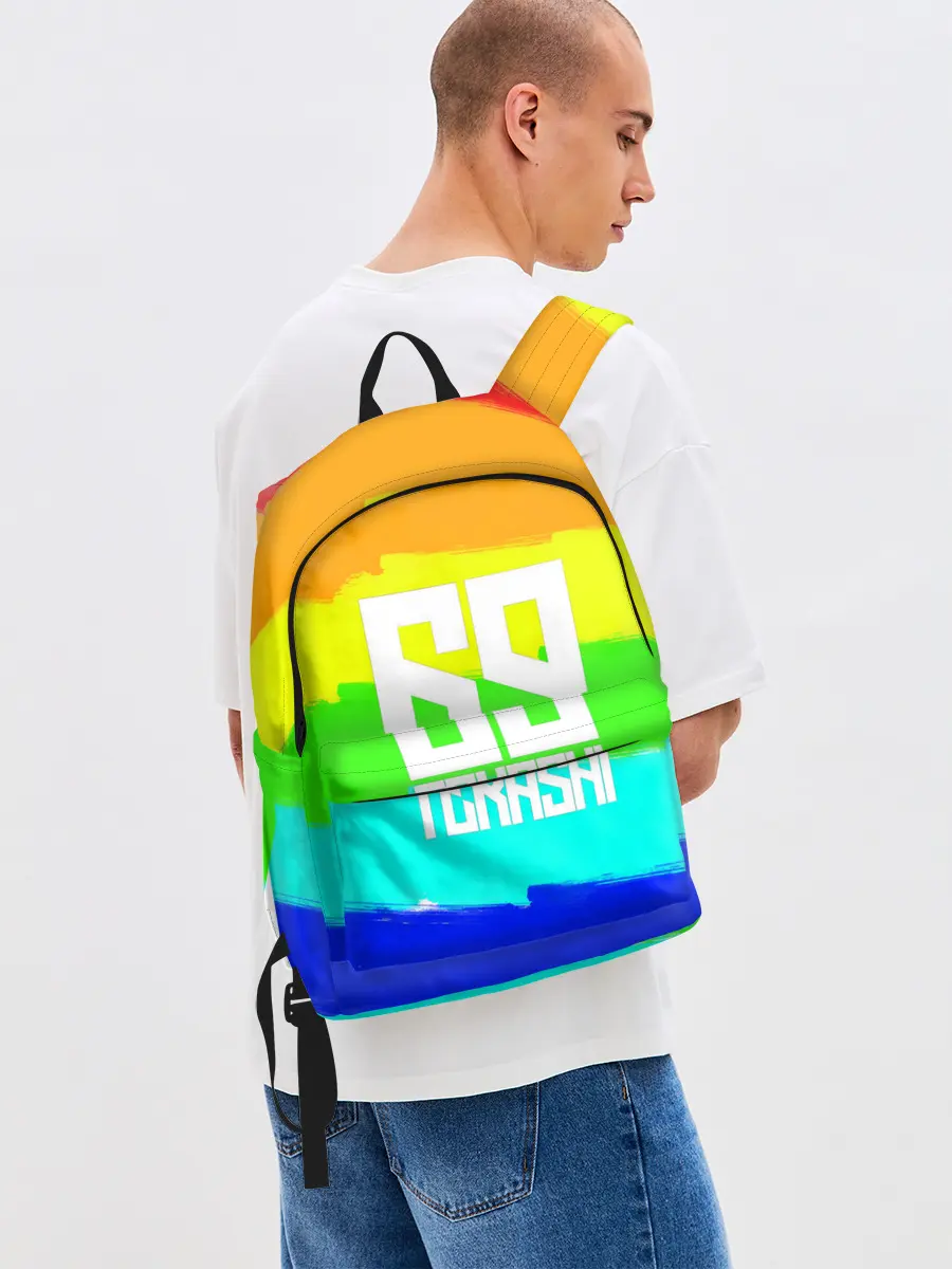 Рюкзак джинсовый / Такеши