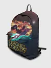Рюкзак джинсовый / league of legends