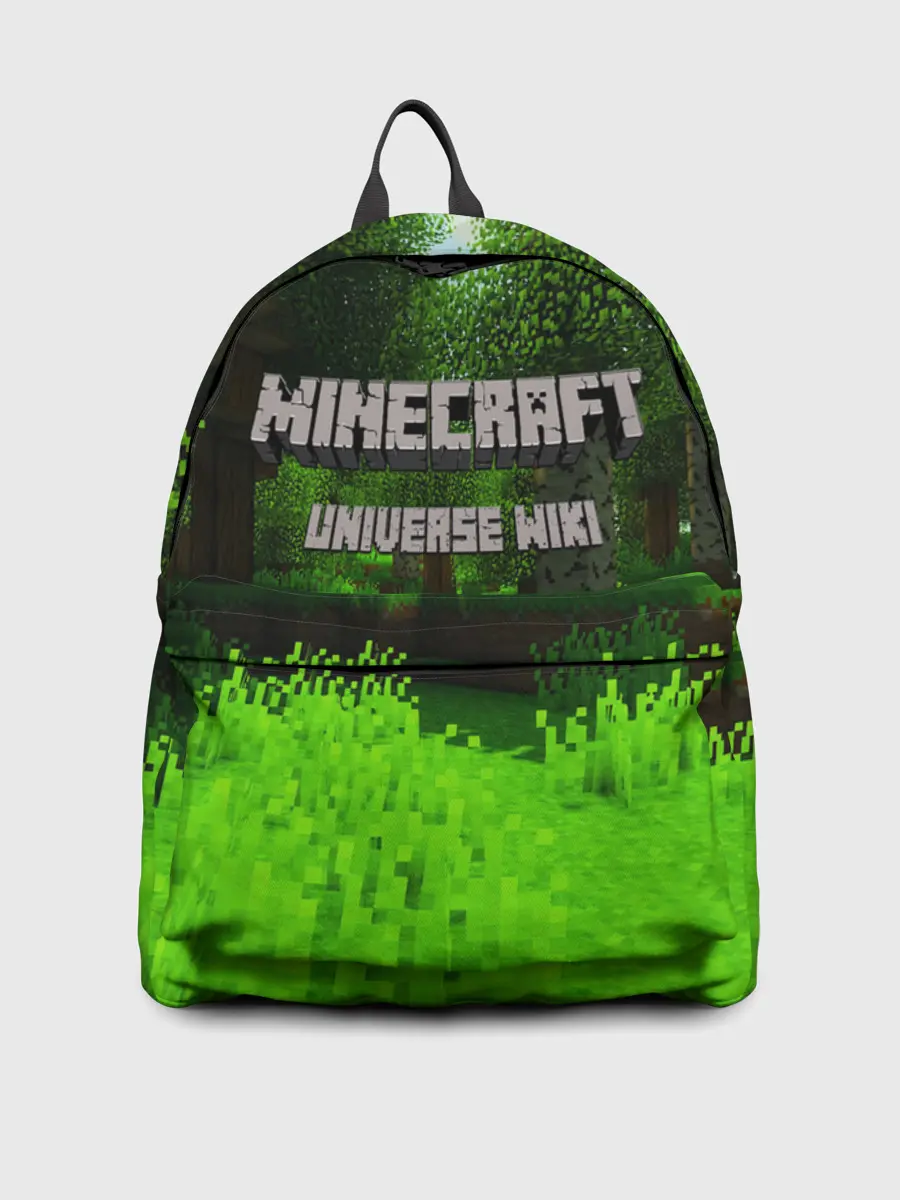 Рюкзак джинсовый / МАЙНКРАФТ