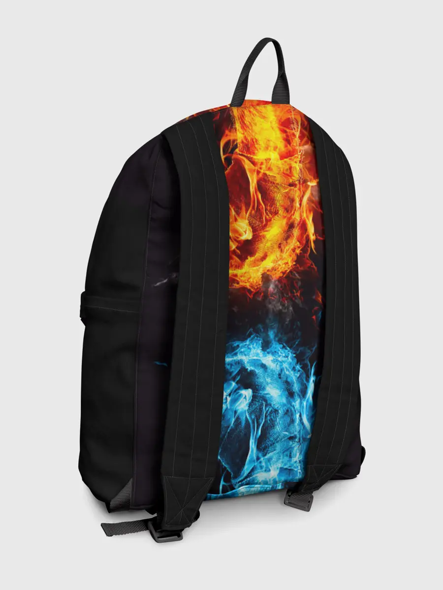 Рюкзак джинсовый / Огонь и Вода