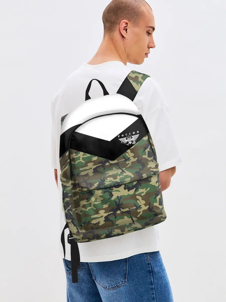 Рюкзак джинсовый / Россия камуфляж