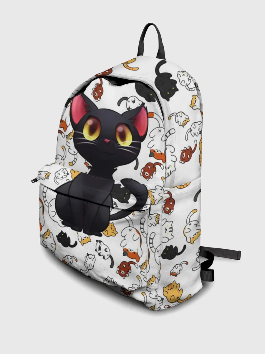 Рюкзак джинсовый / Котэ | Котята