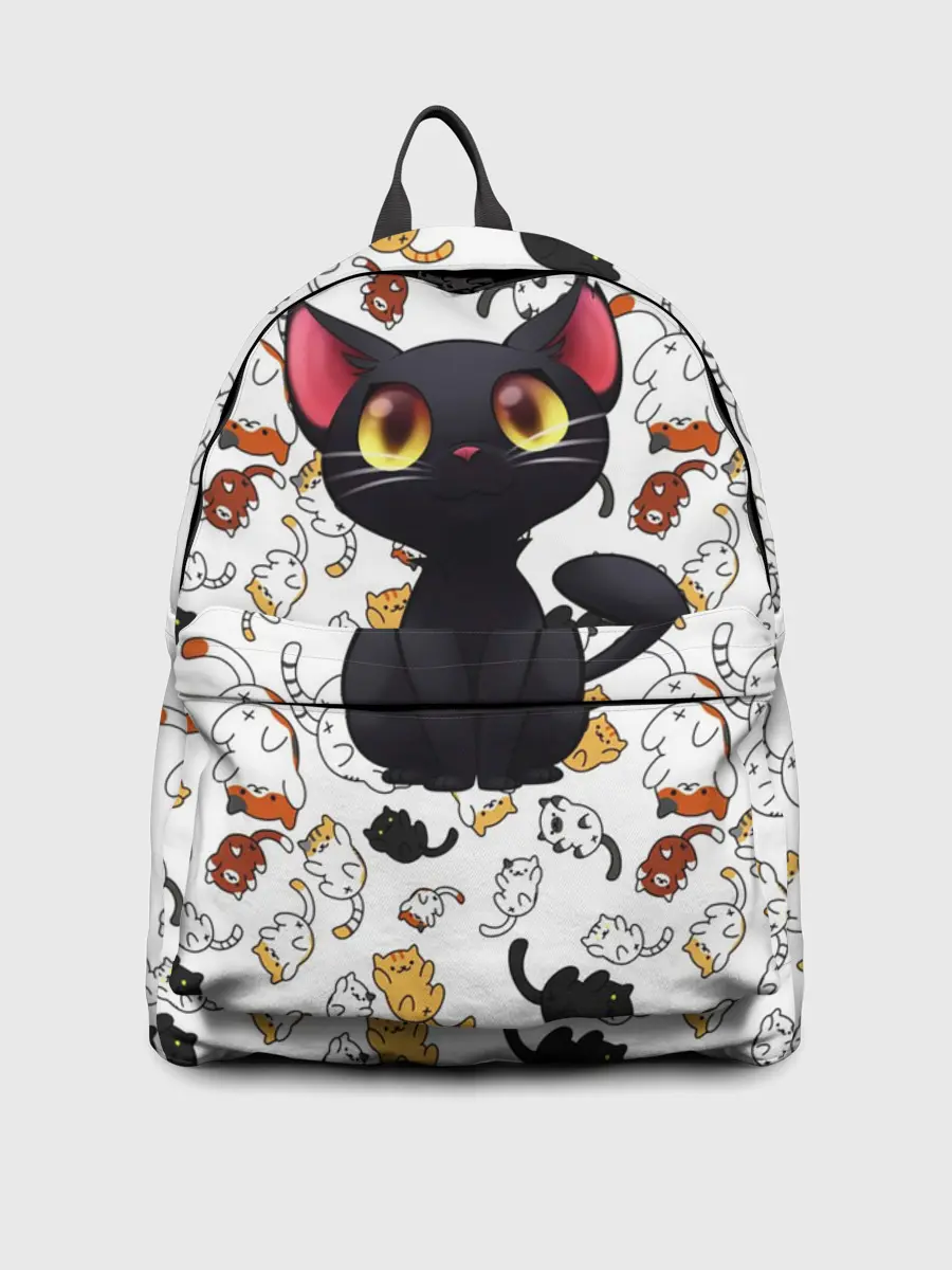 Рюкзак джинсовый / Котэ | Котята