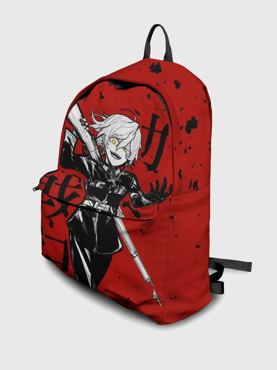 Рюкзак джинсовый / Дьявол