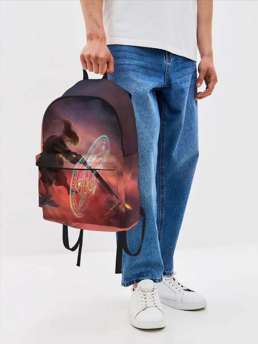 Рюкзак джинсовый / Удар Тани