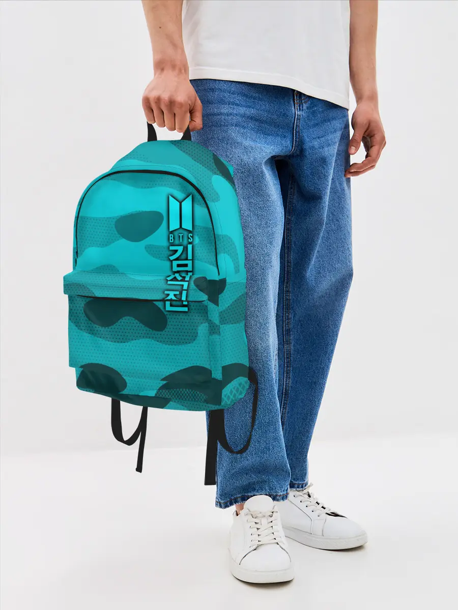 Рюкзак джинсовый / BTS