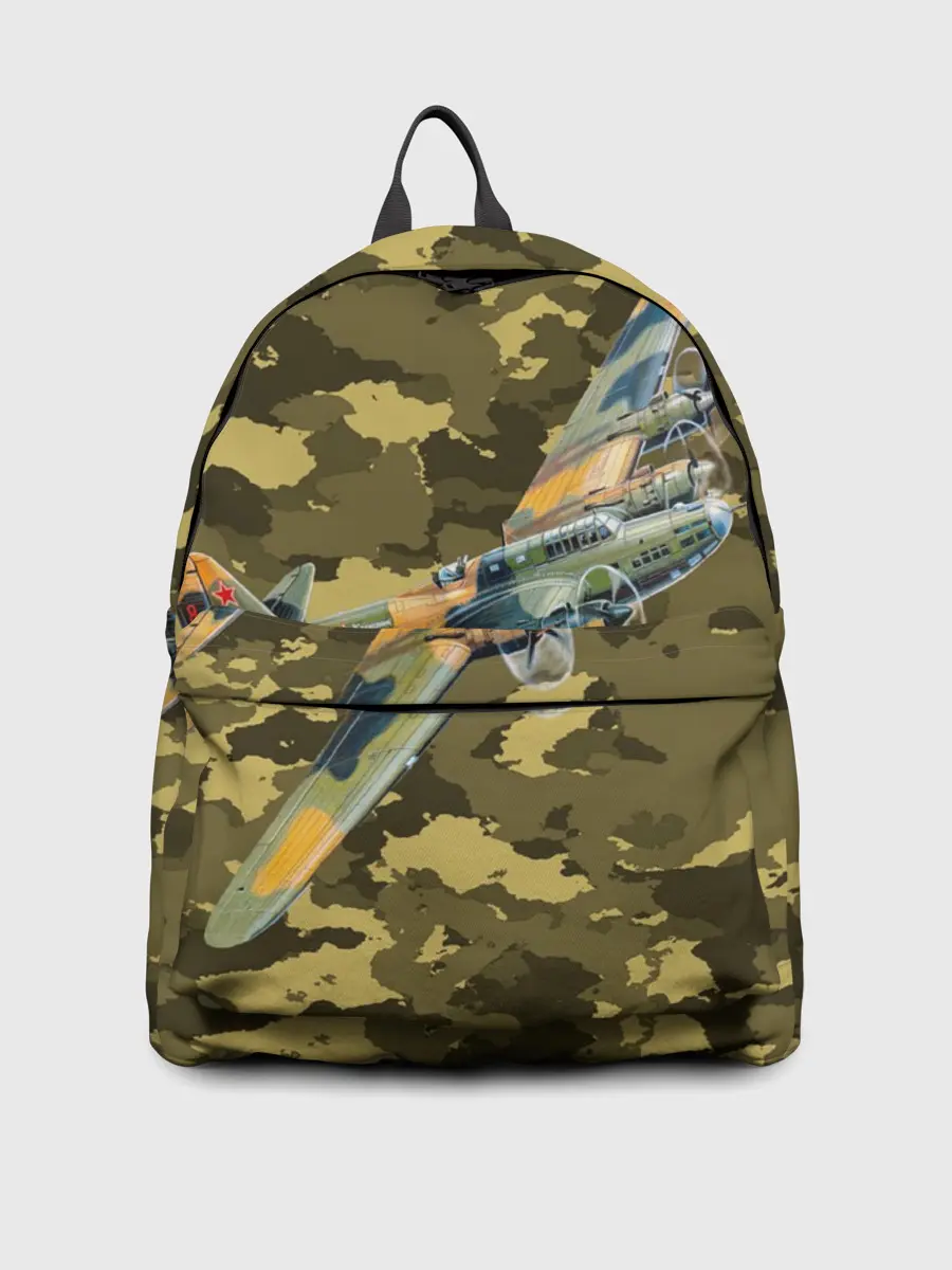 Рюкзак джинсовый / Военная Техника | СССР