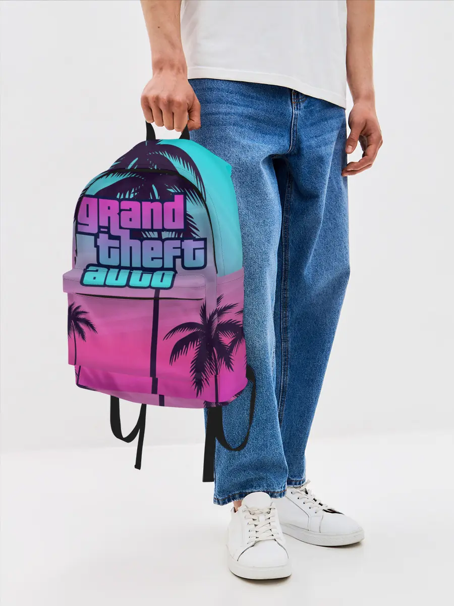 Рюкзак джинсовый / GTA