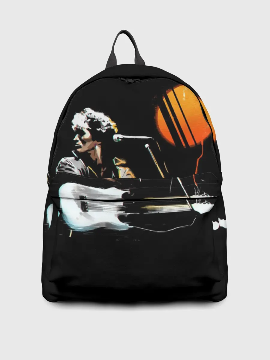 Рюкзак джинсовый / Цой | Звезда по имени Cолнце