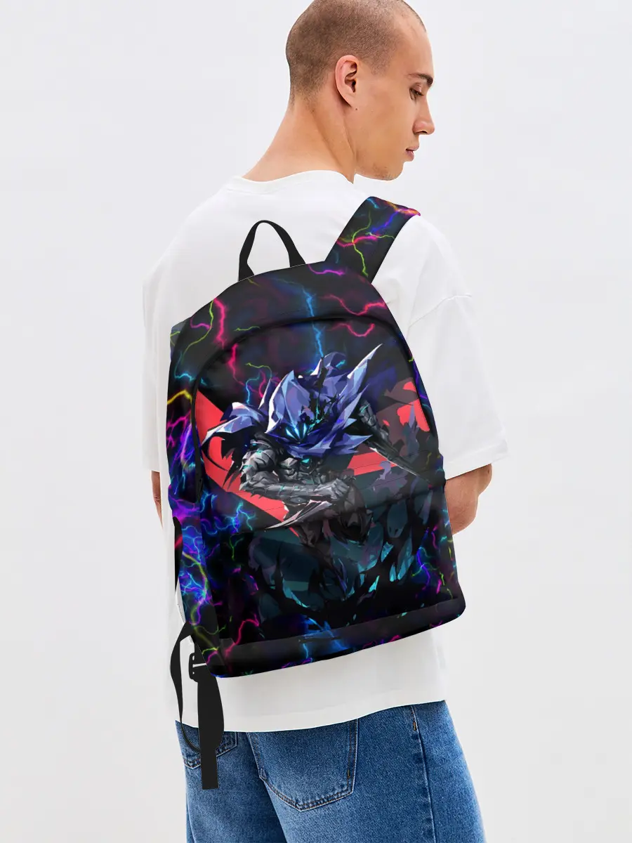 Рюкзак джинсовый / Omen | Valorant