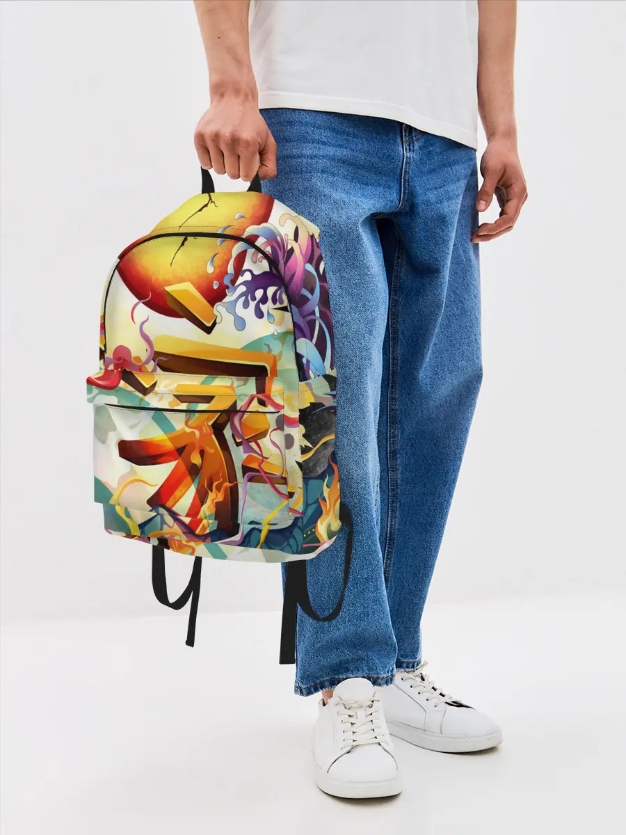 Рюкзак джинсовый / Dsquared tatoo