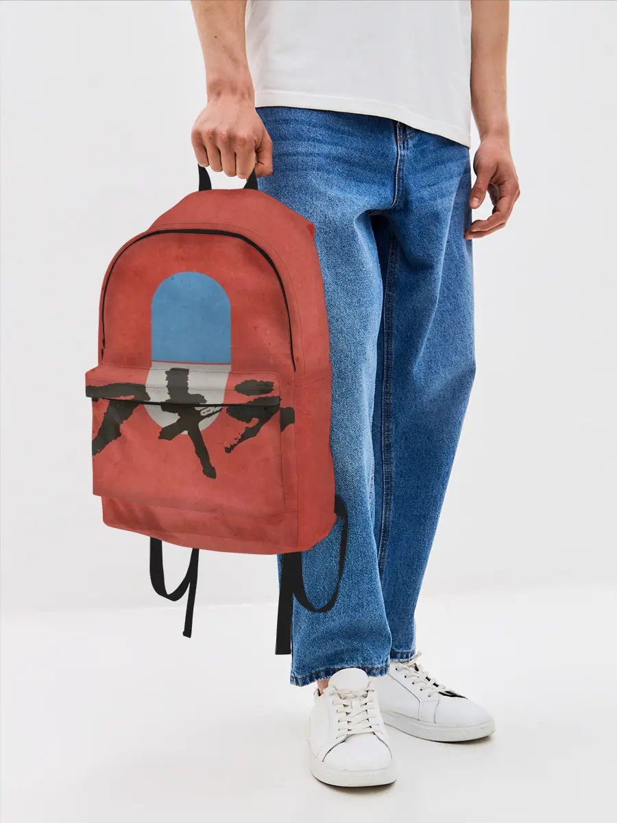 Рюкзак джинсовый / Аниме Акира