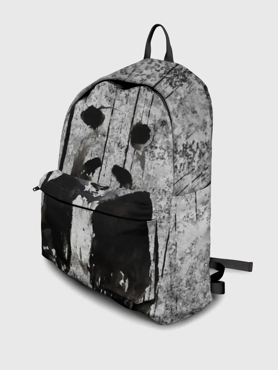 Рюкзак джинсовый / Грустная Панда