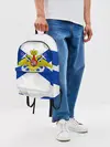 Рюкзак джинсовый / Андреевский Флаг | ВМФ