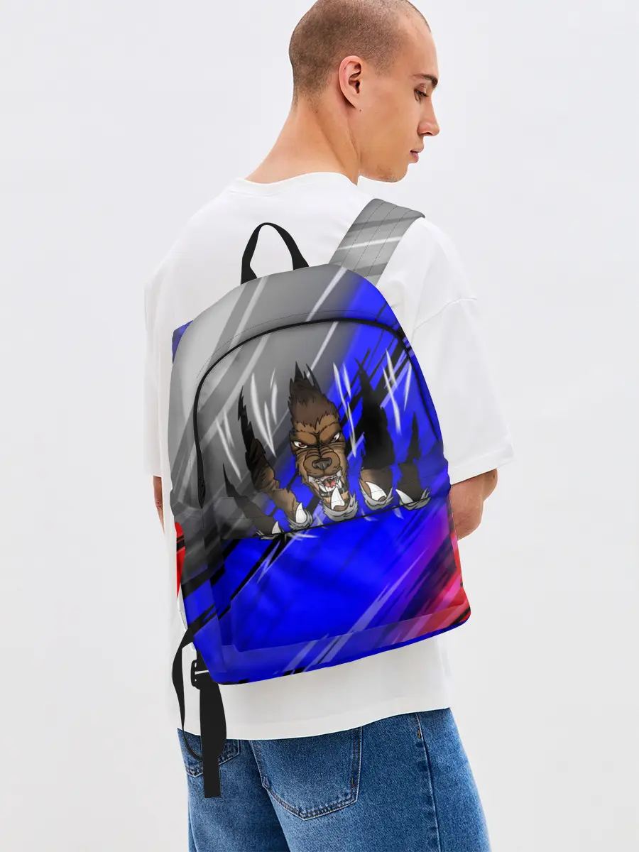 Рюкзак джинсовый / Русский Медведь