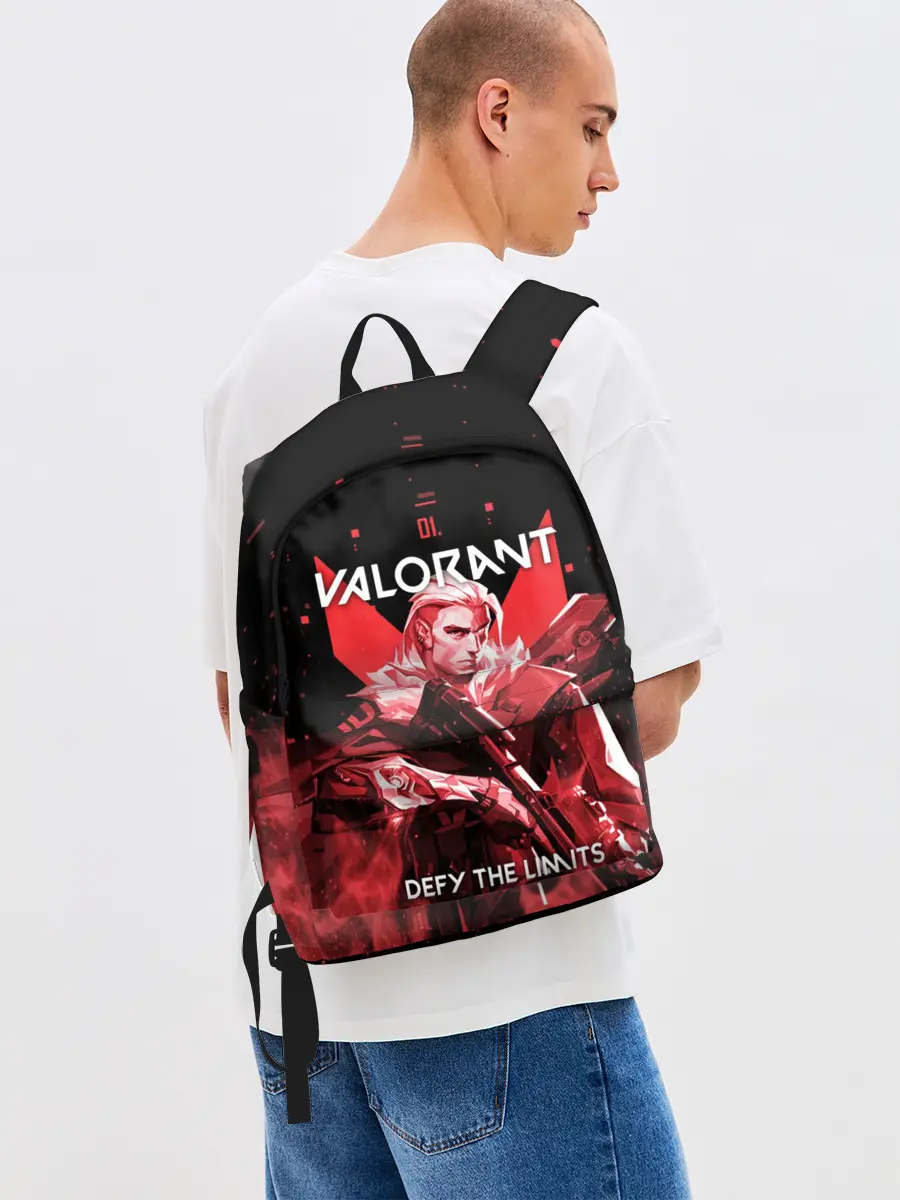 Рюкзак джинсовый / VALORANT SOVA