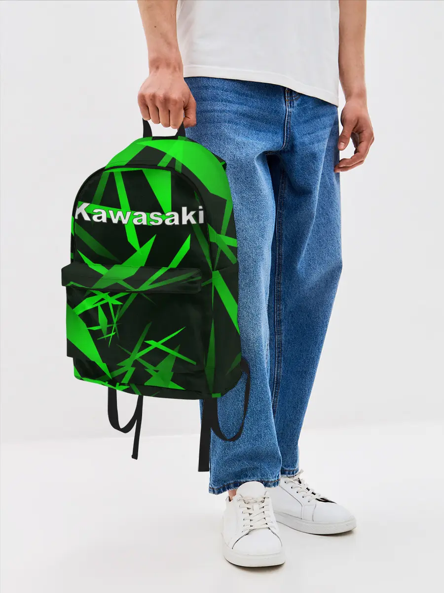 Рюкзак джинсовый / Kawasaki