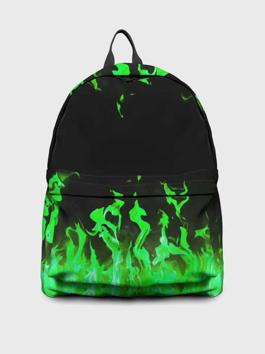 Рюкзак джинсовый / GREEN FIRE | ОГОНЬ