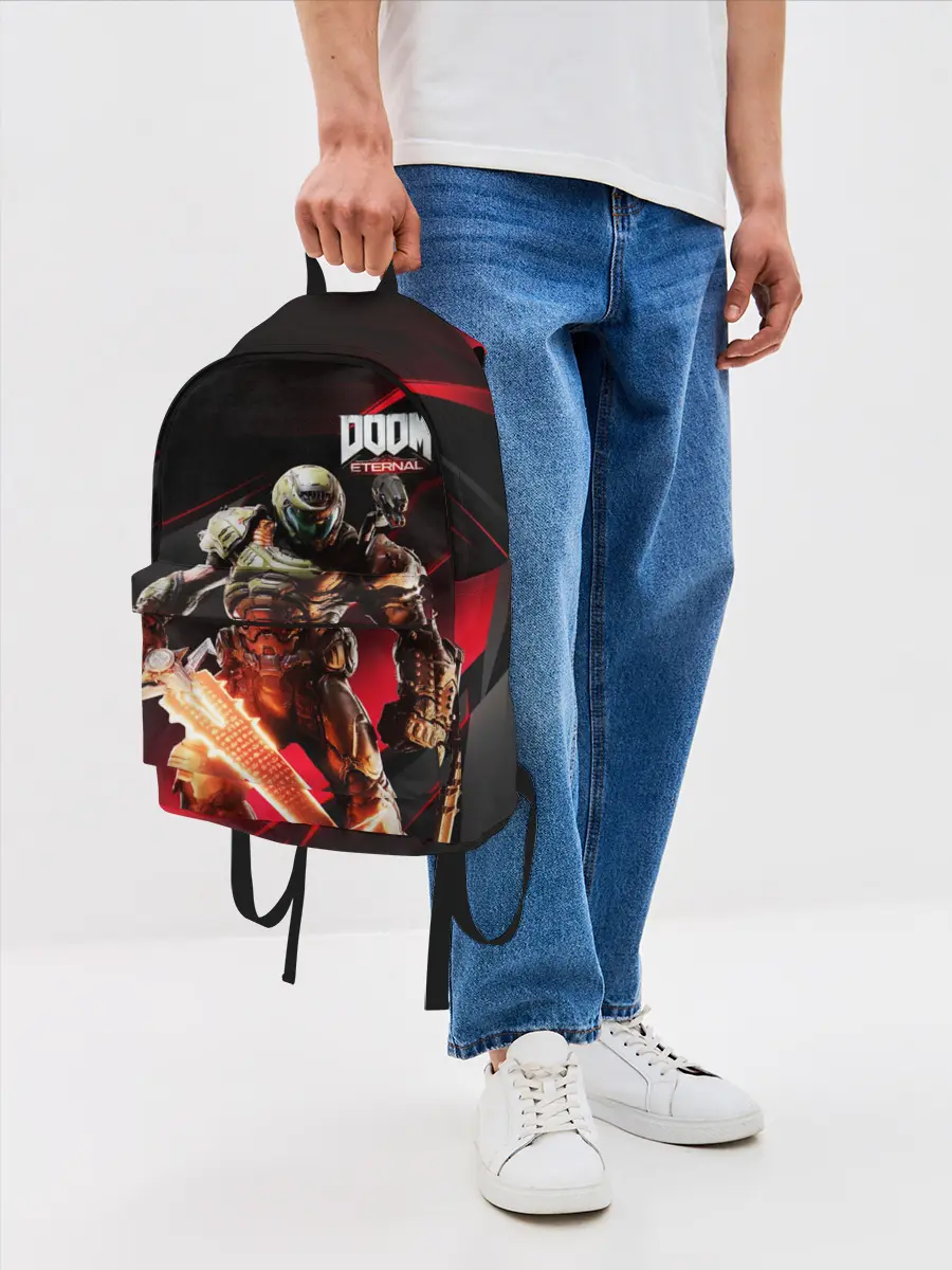 Рюкзак джинсовый / Doom | Eternal