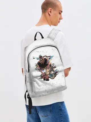 Рюкзак джинсовый / Гнев смертных грехов