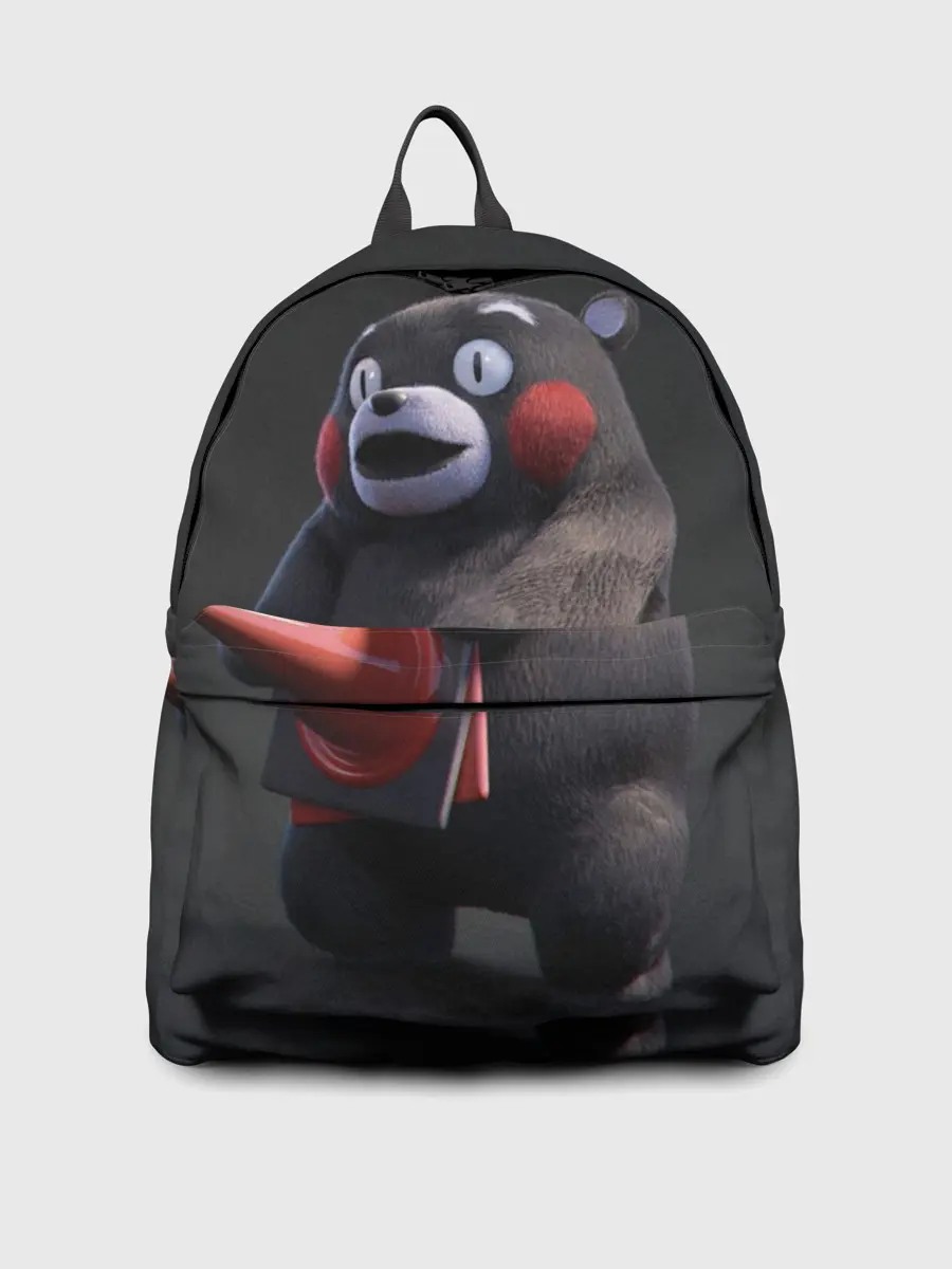 Рюкзак джинсовый / Kumamon прикрылся