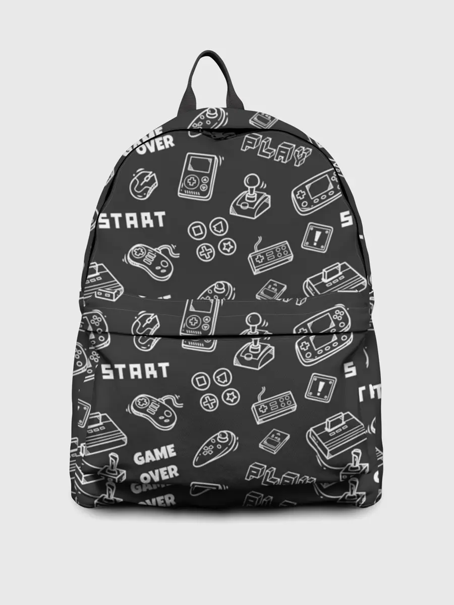 Рюкзак джинсовый / video game