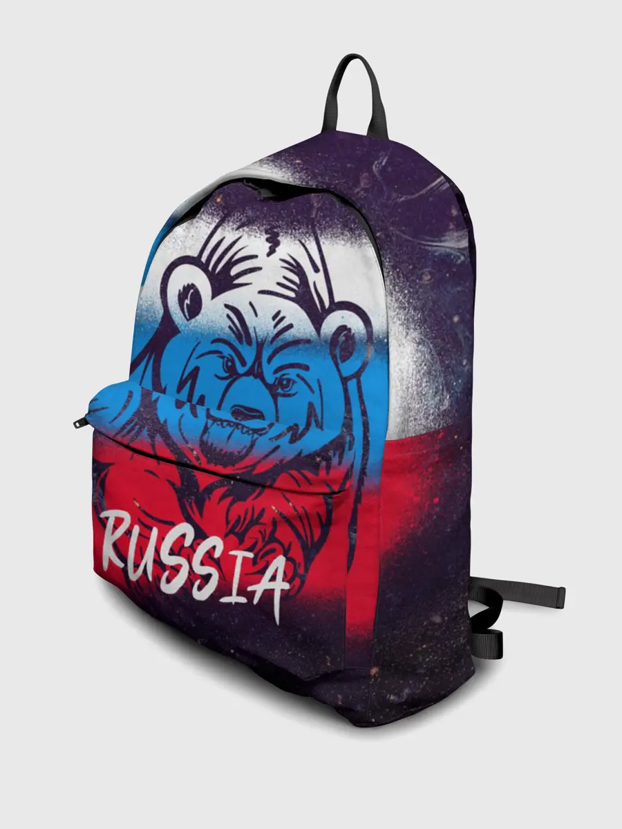 Рюкзак джинсовый / Russia Bear