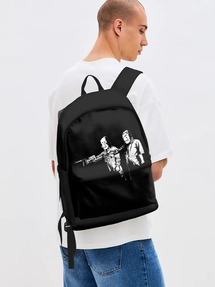 Рюкзак джинсовый / Бумажный Дом