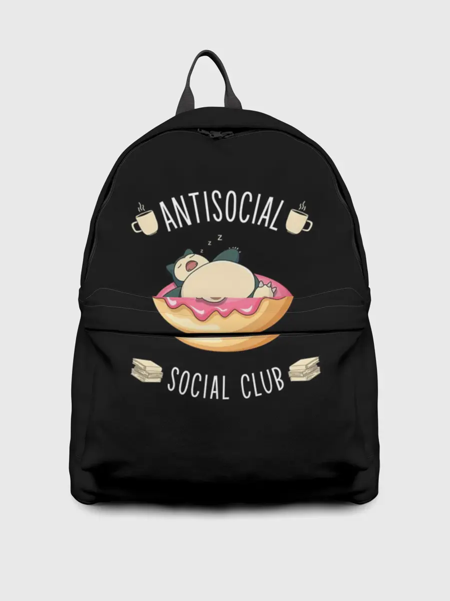 Рюкзак джинсовый / Pokemon. Snorlax