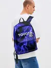 Рюкзак джинсовый / TOYOTA