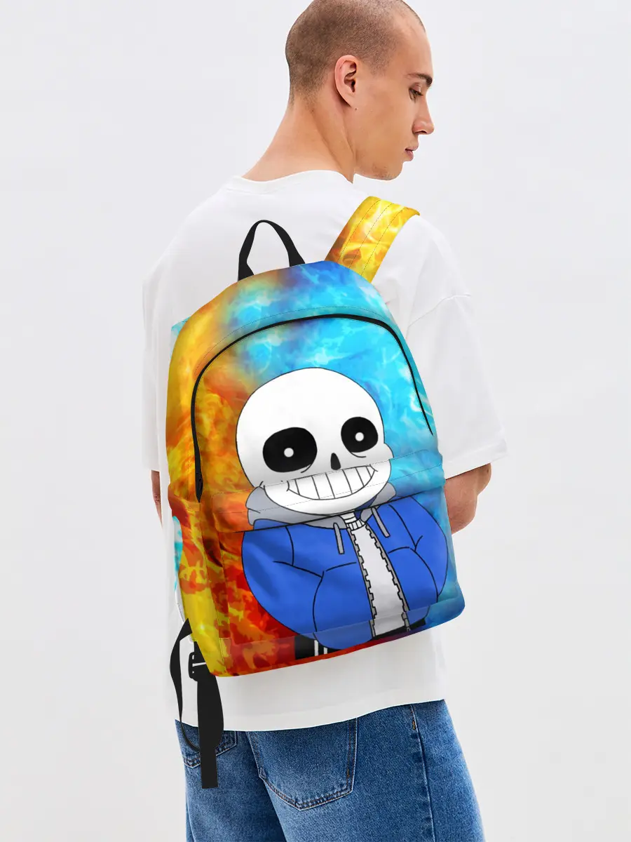 Рюкзак джинсовый / Sans | Огни