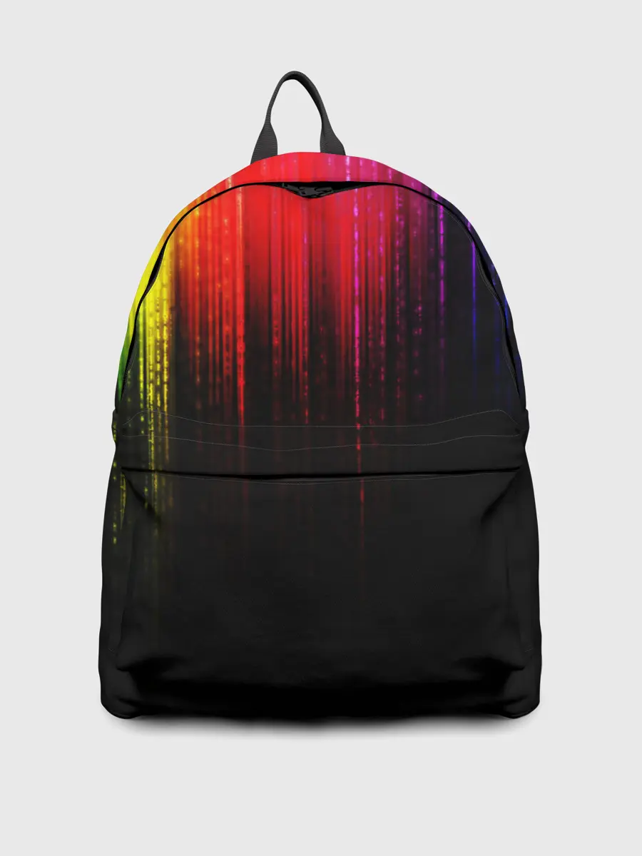 Рюкзак джинсовый / КРАСКИ ГРАДИЕНТ