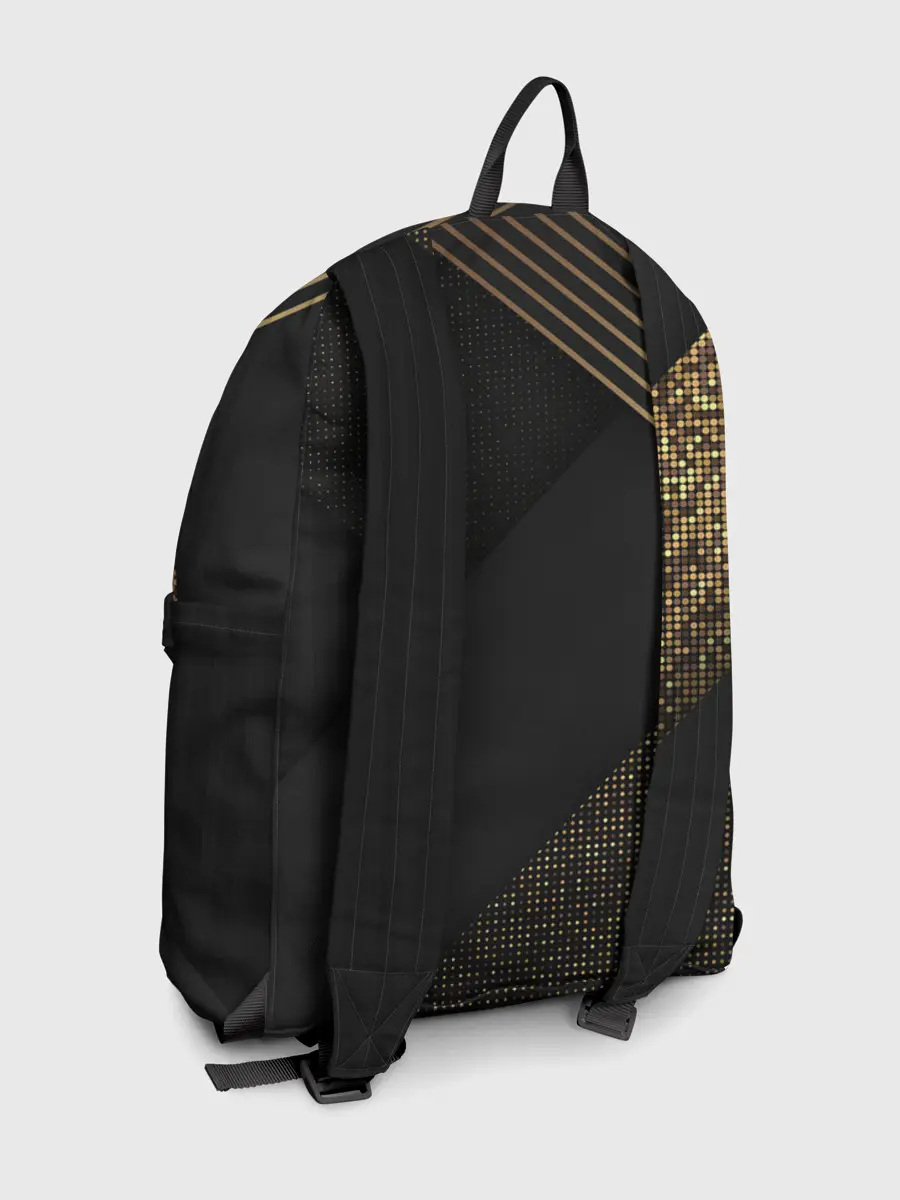 Рюкзак джинсовый / Хвост Феи геометрия