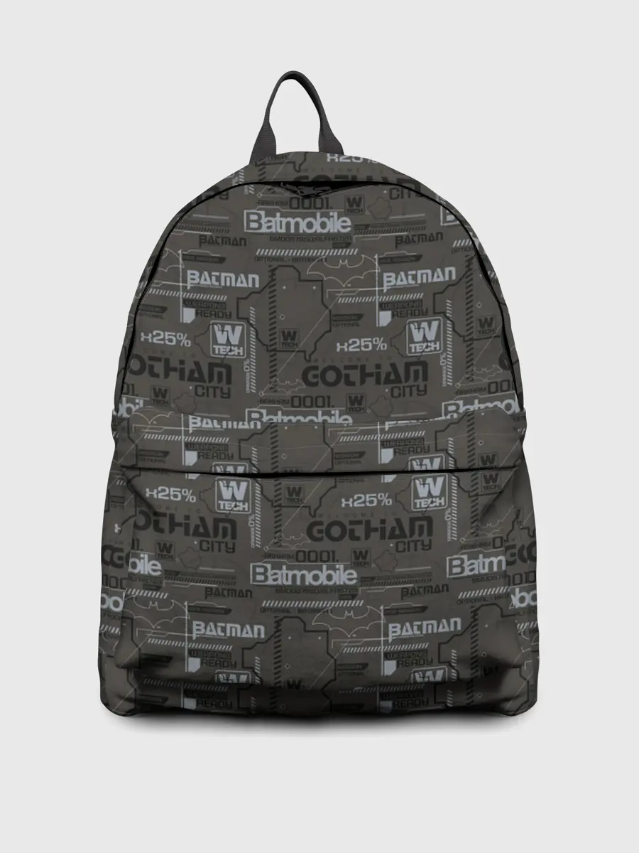 Рюкзак джинсовый / Gotham City pattern