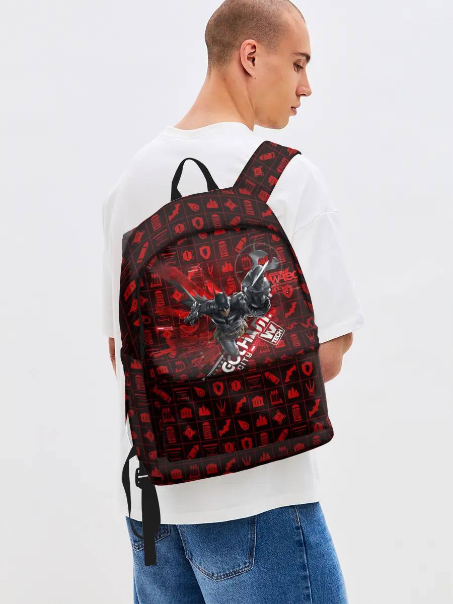 Рюкзак джинсовый / Batman: Arkham Knight