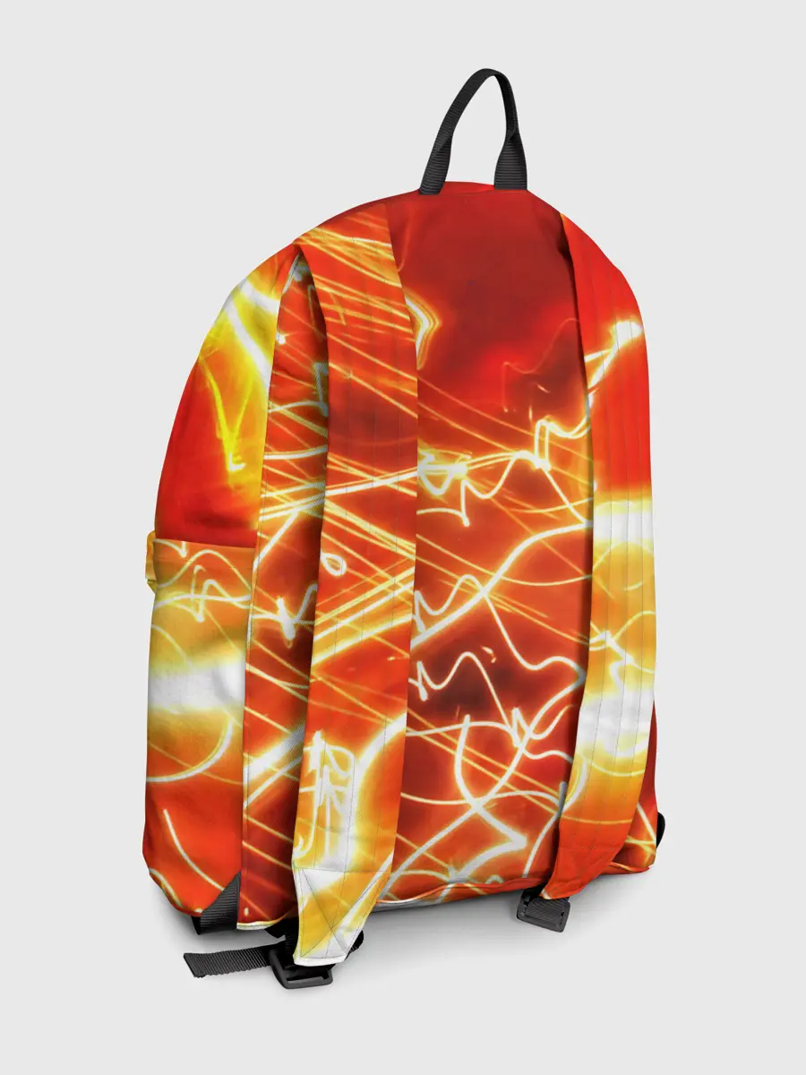 Рюкзак джинсовый / ОГНЕННАЯ МОЛНИЯ