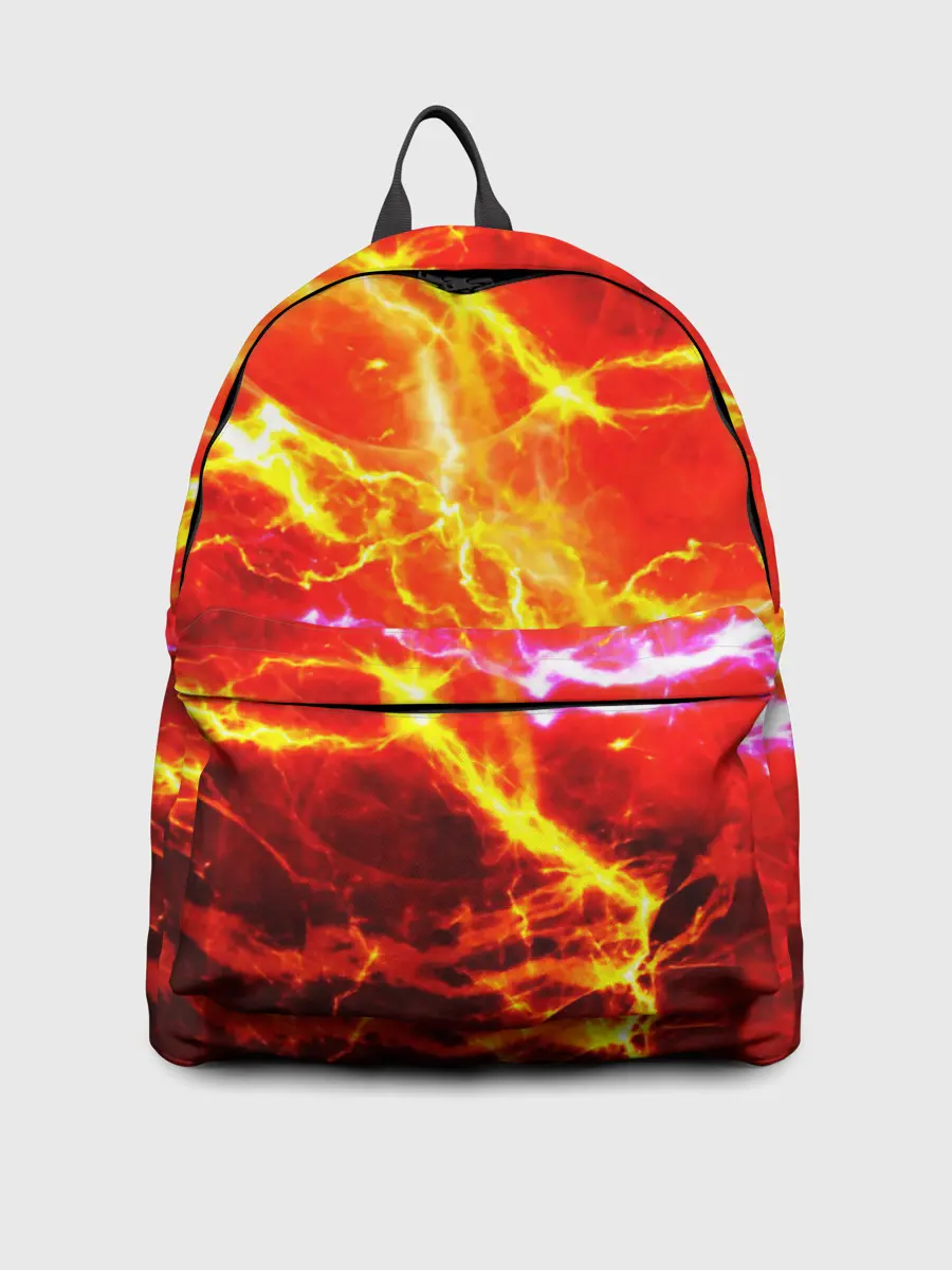 Рюкзак джинсовый / УДАРЫ МОЛНИИ