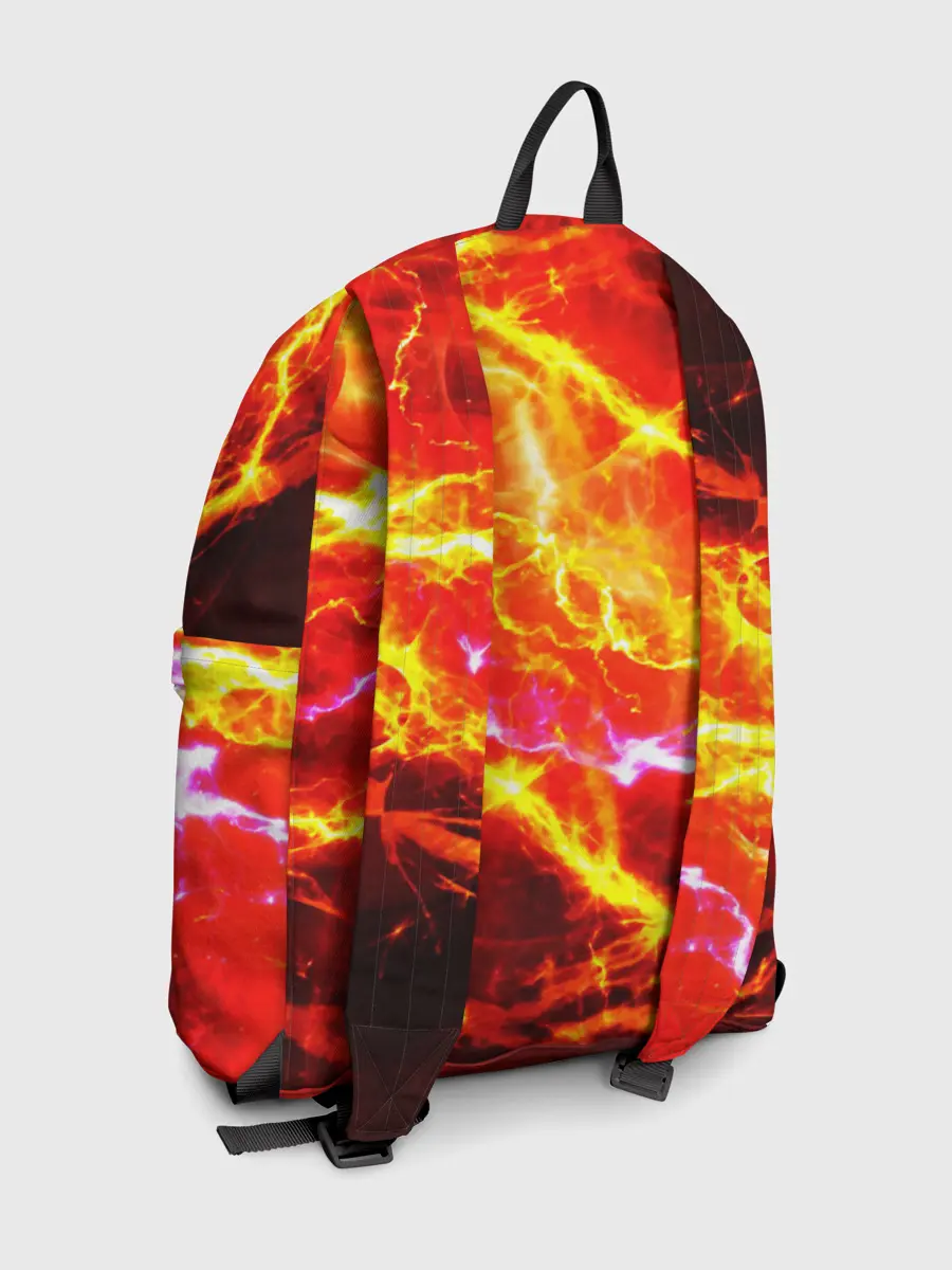 Рюкзак джинсовый / УДАРЫ МОЛНИИ