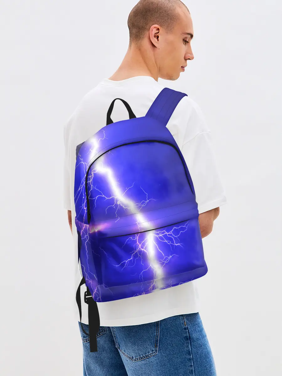 Рюкзак джинсовый / NEON ELECTRIX