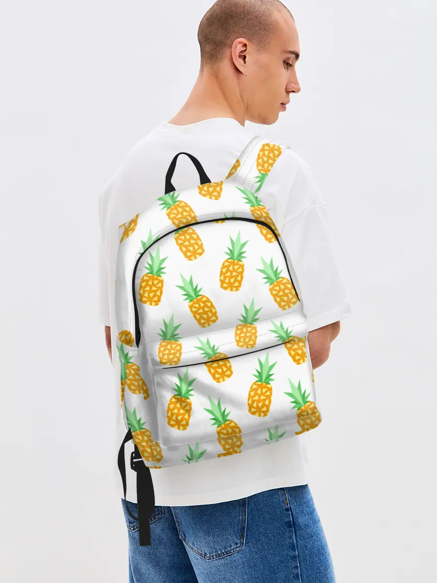 Рюкзак джинсовый / Ананасы.