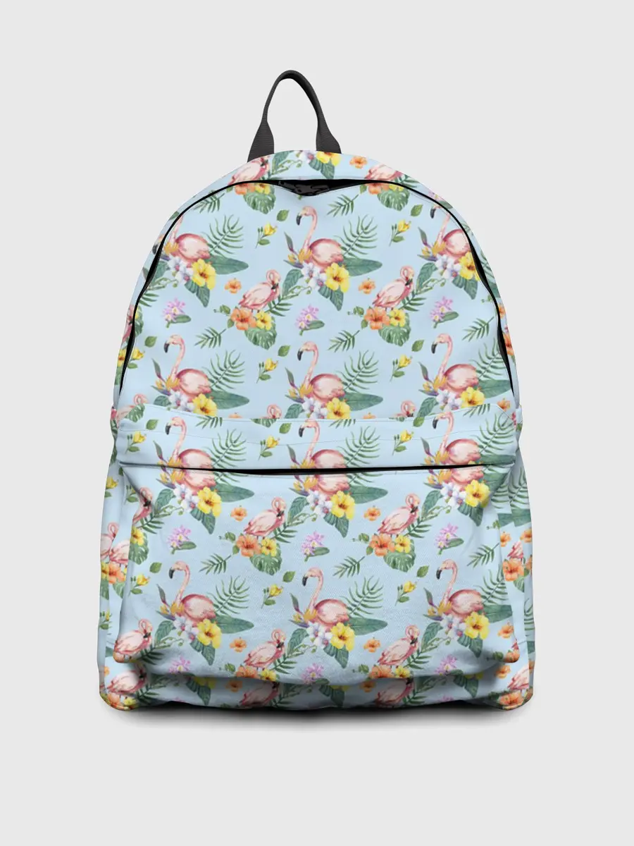 Рюкзак джинсовый / ФЛАМИНГО