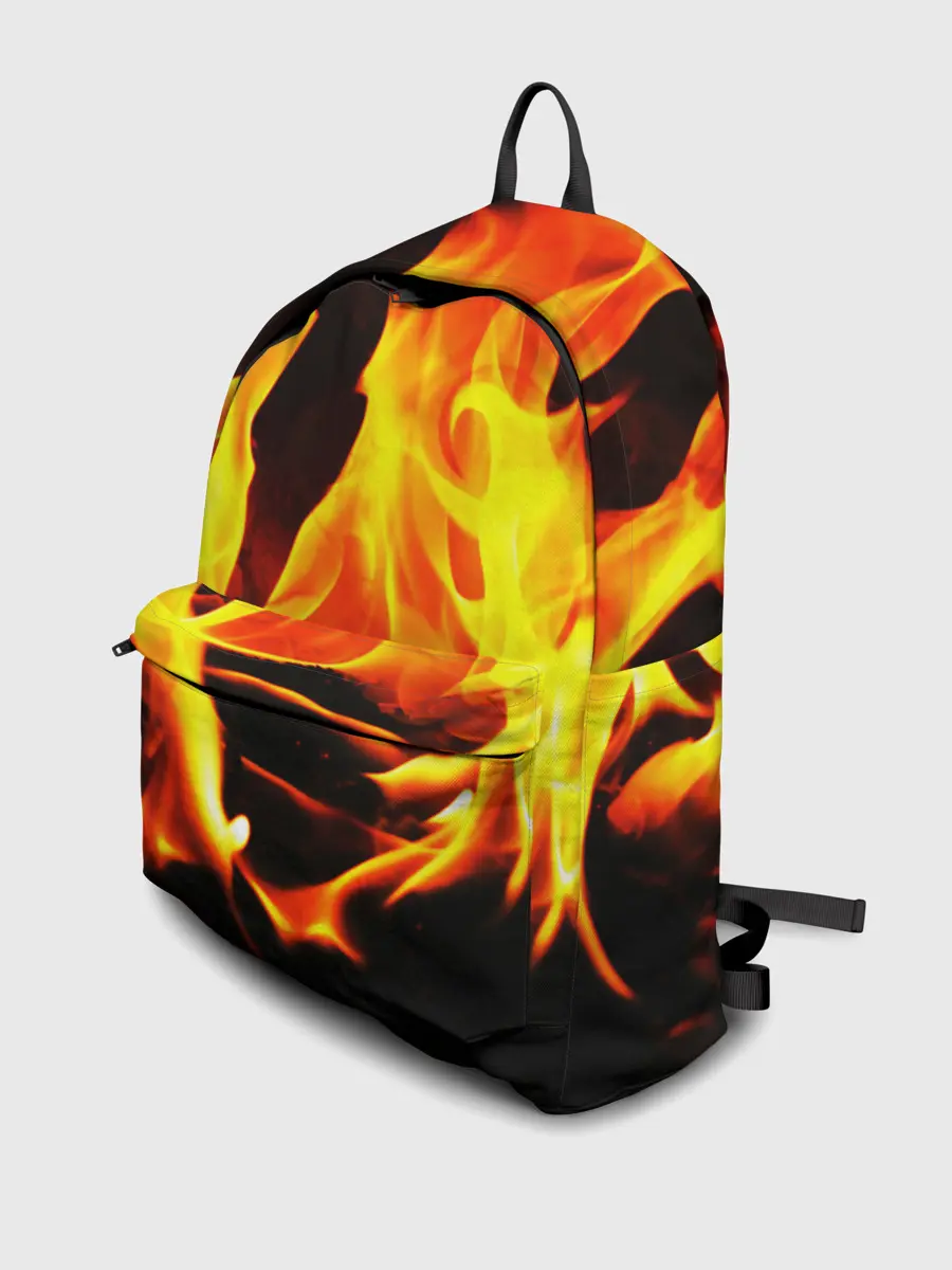 Рюкзак джинсовый / В ОГНЕ