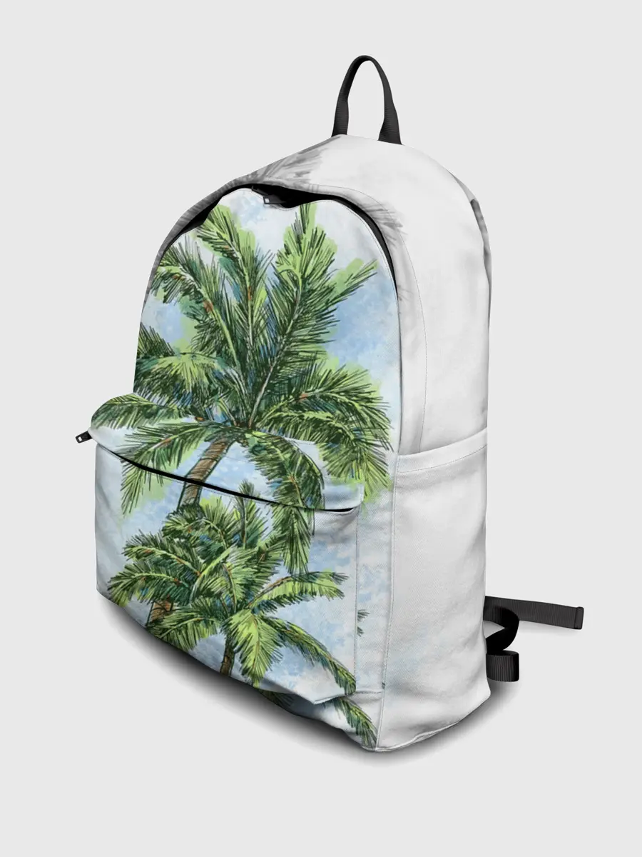 Рюкзак джинсовый / Пальмы над головой