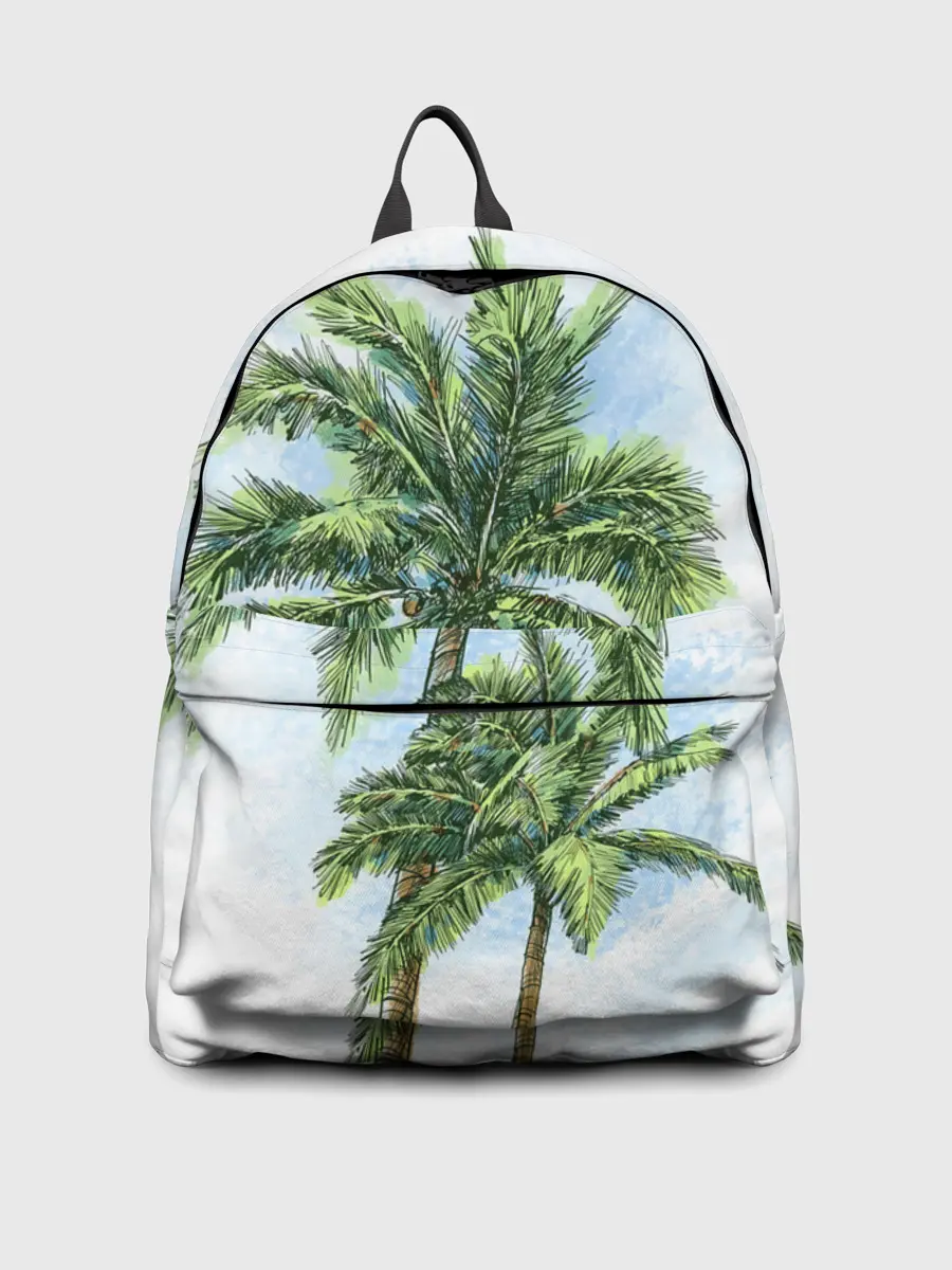 Рюкзак джинсовый / Пальмы над головой