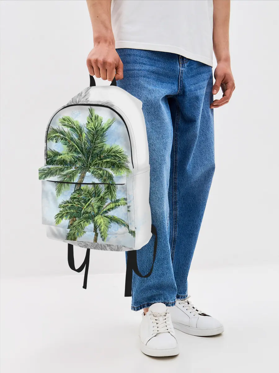 Рюкзак джинсовый / Пальмы над головой
