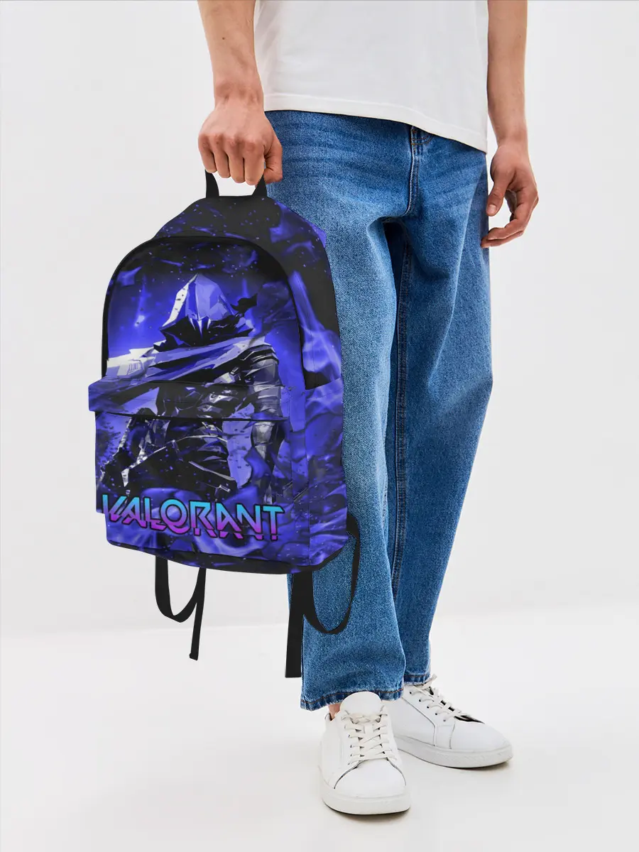 Рюкзак джинсовый / VALORANT OMEN