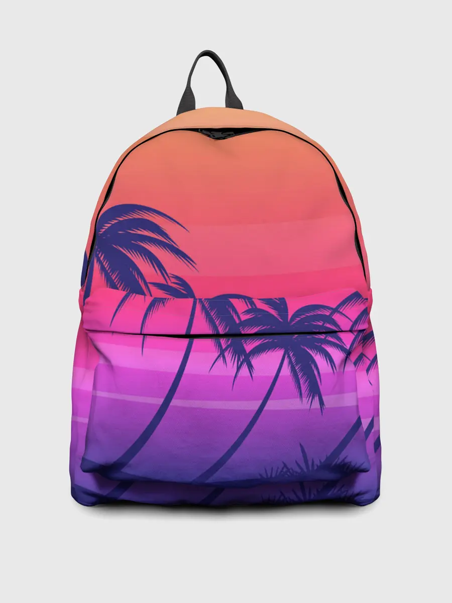 Рюкзак джинсовый / Очеровательный закат