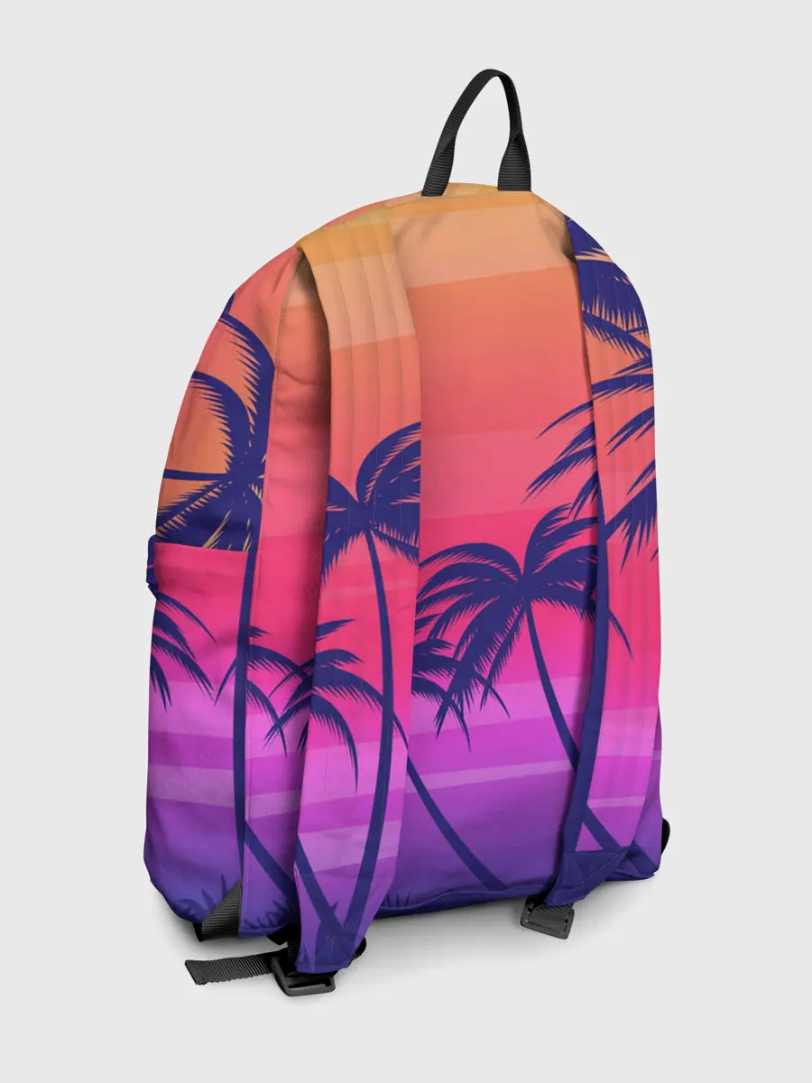 Рюкзак джинсовый / Очеровательный закат